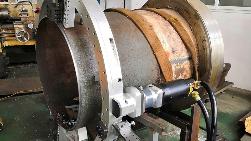 石油天然氣管道切割防爆伺服電機(jī)解決方案