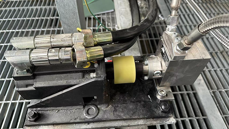 防爆伺服電機(jī)在齒輪泵上方案